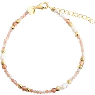 Aqua Dulce - Sunella Simple Bracelet i forgyldt sølv