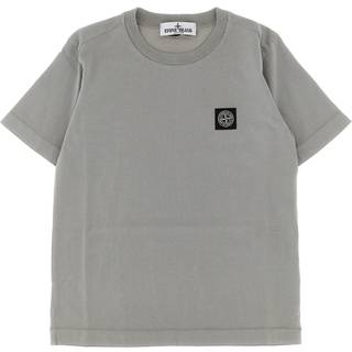 Stone Island Junior Compass cotton jersey T-shirt - grey - Y 8