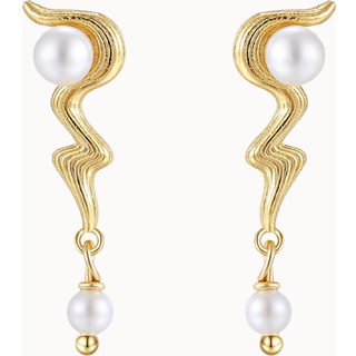 Drema Earrings - Forgyldt