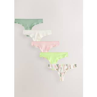 Next Camo Print Thong Microfibre Knickers 5 Pack