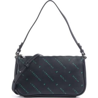 Liebeskind Monogram Soft Nappa S Skuldertaske mørkeblå