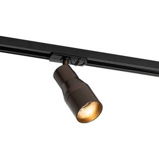 Moderne spotlight mørk bronze til 1-faset skinnesystem - Iconic Kohua