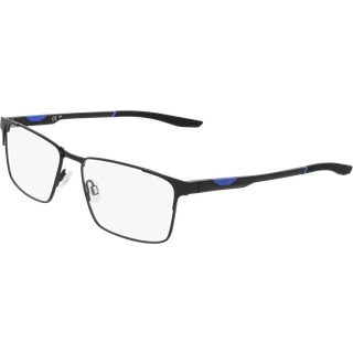 Nike Mand NIKE 8143 001 Optiske stel Metal Sort Firkantet Normal