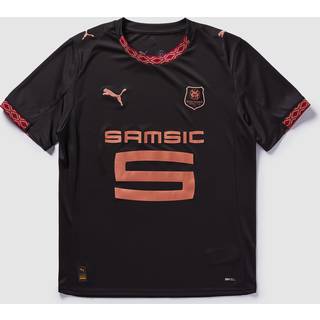 PUMA Stade Rennais FC 25/26 Third Jersey Men, Sport, Black/Copper, XL