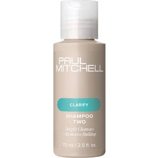 Paul Mitchell Shampoo Two Clarifying Shampoo dybderenser + fjerner ophobning for alle hrtyper, isr fedtet hr 2,5 fl oz