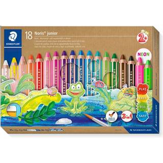 STAEDTLER - Noris Junior Farveblyanter - 18 stk