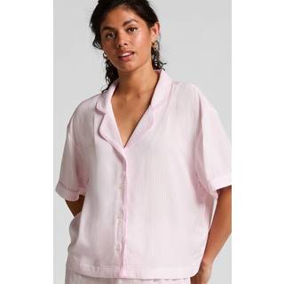 Hunkemöller Kortærmet pyjamasjakke pink - XS