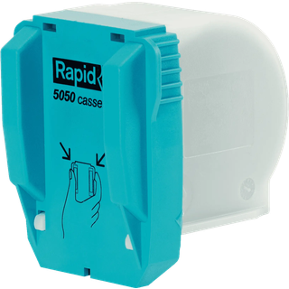 Hæfteklammekassette 5050 æske a 5000, 1 stk., varenr. 20993500