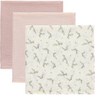 Sebra Muslin Babytæppe 3-pak - Babytæpper Økologisk Bomuld Powder Blossom - 101130016