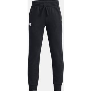 Under Armour Rival Fleece Boys' Joggers Black / White YXS (122 - 127 cm)