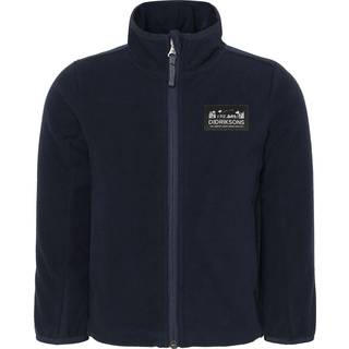 Didriksons Muskot Kids Fleece-jakke Dark Night Blue Dark Night Blue-140 cm  Blå  140 cm  Unisex