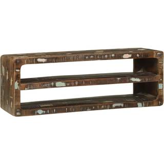 TV Skab Flerfarvet 100 x 32 x 36 cm Massivt genbrugstræ