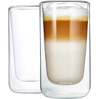 blomus Nero isolerende latte macchiato-glas – 2 stk. Klar