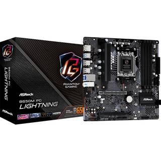 ASRock B650M PG LIGHTNING Bundkort - AMD B650 - AMD AM5 socket - DDR5 RAM - Micro-ATX