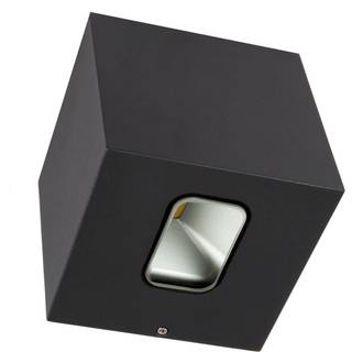 Hide-a-Lite Cube II Væglampe antracit, 3000K