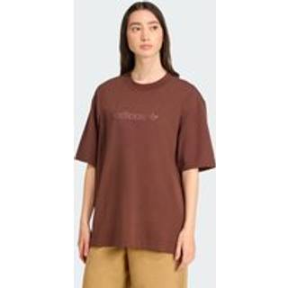 Essentials Linear Oversized T-shirt - Auburn - M