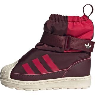 adidas Originals Superstar 360 støvler til børn - Maroon / Wonder White / Ruby Red - 23 1/2