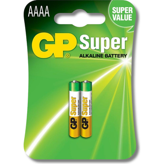 GP Super Alkaline - AAAA/LR61 - Batteri - 2-pak