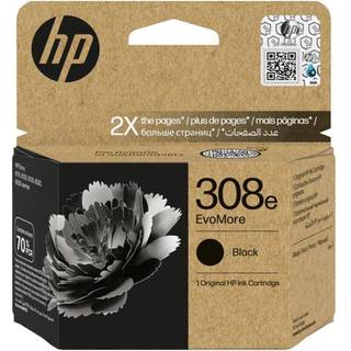 HP 308e EvoMore Sort 320 sider Blæk