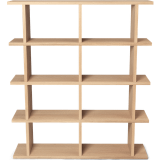 Ferm Living Kona Bogreol 2x4 Naturlig - Bogreoler Egefinér Natural - 1104270032