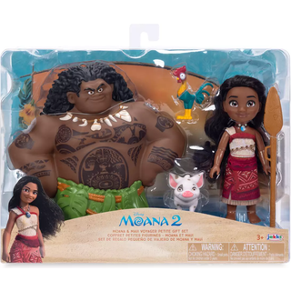 Disney Vaiana & Maui Petite Figursæt 4-pak