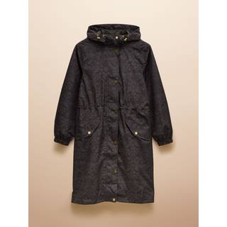 Joules Joules Holkham vandtæt regnfrakke, der kan pakkes sammen med hætte