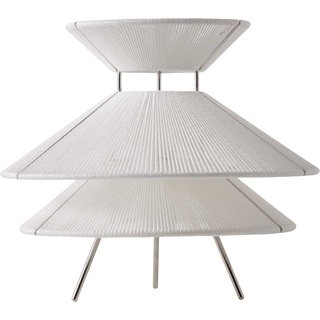 Frandsen Kiku Bordlampe Ø35,5 cm Hvid