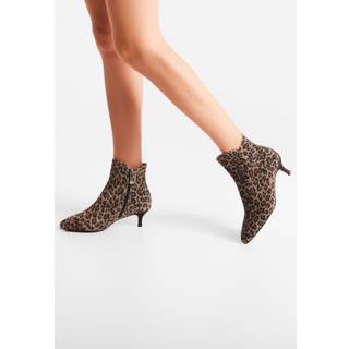 Saga Zip S Støvler, Leopard, 40