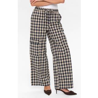 NÜMPH - Nuchikka Pants - Dark Sapphire - 40 - Blå - Pants