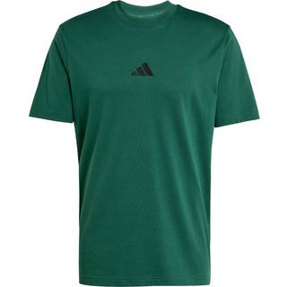 Essentials Small Logo Single Jersey T-shirt - Collegiate Green / Black - 2XL