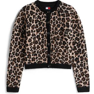Leopard Print Relaxed Cardigan