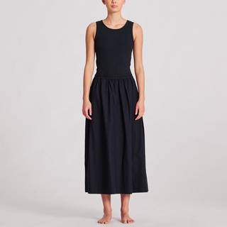 Astrid Nederdel - Øko Bomuld - Black - XS