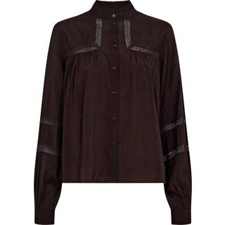NÜMPH - Nurika Shirt - Black Coffee - 40 - Brun - Shirt