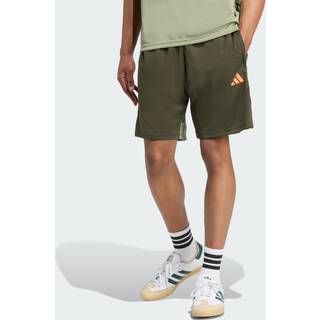 Tiro 25 Essentials shorts - Night Cargo / Tent Green / Impact Orange - L