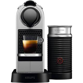 Nespresso Citiz & Milk kapselmaskine By Krups, sølv