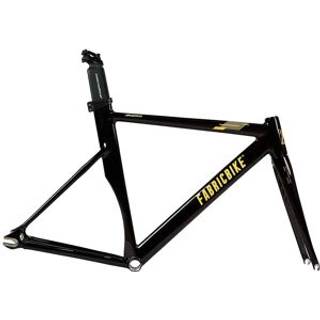 FabricBike Aero Glossy Black &amp; Gold Track Frameset