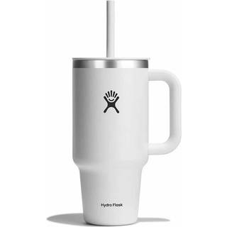 Hydro Flask All Around Travel Tumbler Drikkeflaske størrelse 0,95 l farve grå/hvid