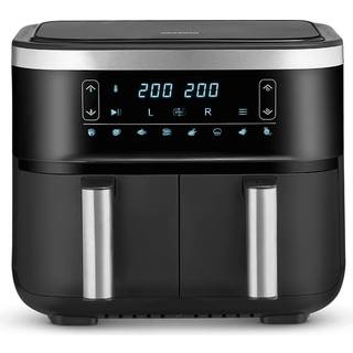 Dobbelt airfryer 2850 watt fra Severin - Sort farve