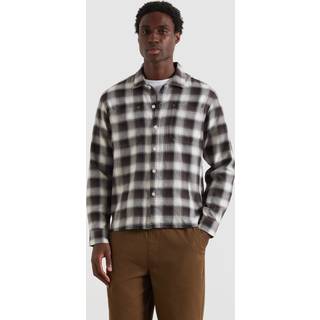 Farah Lavelle Check Shirt Black Brown