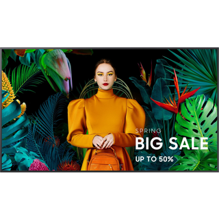 Samsung QM55C - QMC Series - 55" LED-backlit LCD display - 24/7 - 4K - Non-Glare - 500 Nits - Digital Signage