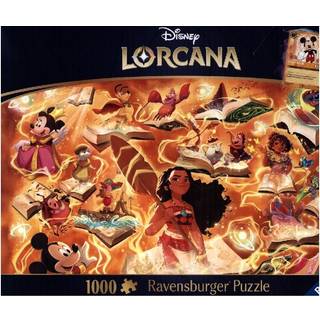 Disney Lorcana Jigsaw Puzzle Glimmers of the Realm: Amber (1000 pieces)