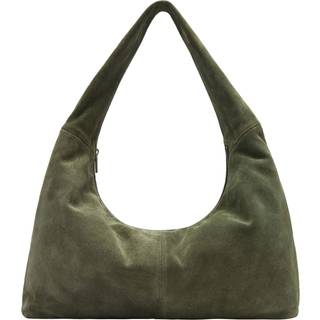 Liebeskind Bo Suede L Hobo bag mørkegrøn