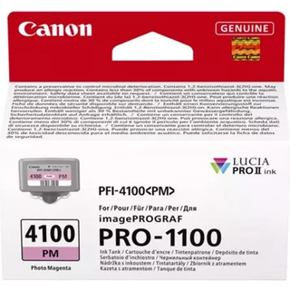 Photo magenta blækpatron PFI-4100PM  - Canon - 80,0ml.