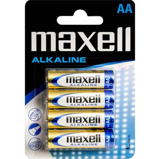 Maxell Long life Alkaline AA / LR6 batterier - 4 stk.