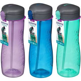 Sistema Tritan Quick Flip drikkeflaske 800 ml Blå