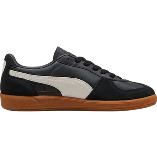 PUMA Palermo Leather Sneakers Unisex, Shoes, Black/Feather Gray/Gum, 38