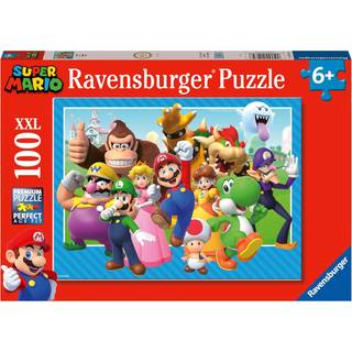 Ravensburger puslespil 100 brikker - Super Mario