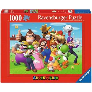 Ravensburger Super Mario puslespil 1000 brikker - venner og fjender