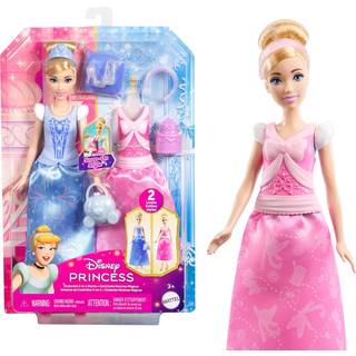 Disney Princess 2-i-1 Dukke Askepot