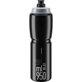 Elite Jet Grey Logo Drikkedunke 950 ml - Sort